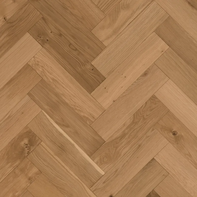 Furlong Herringbone Natural Oak Rustic Brushed and UV Oiled 14231 Engineered Wood Flooring