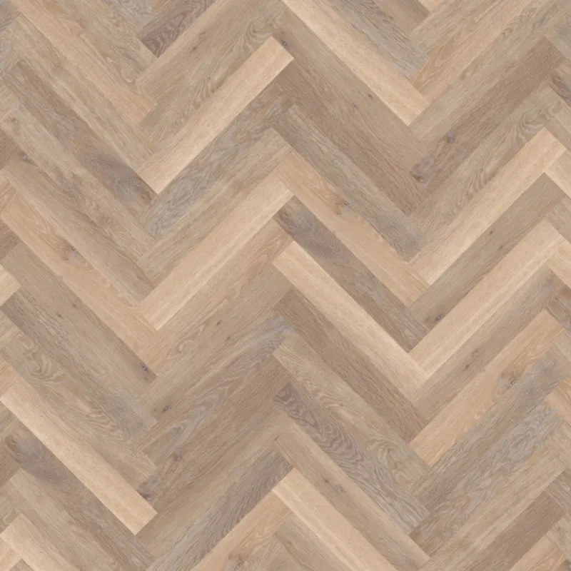 Karndean Knight Tile LVT Rose Washed Oak Parquet SM-KP95 Glue Down