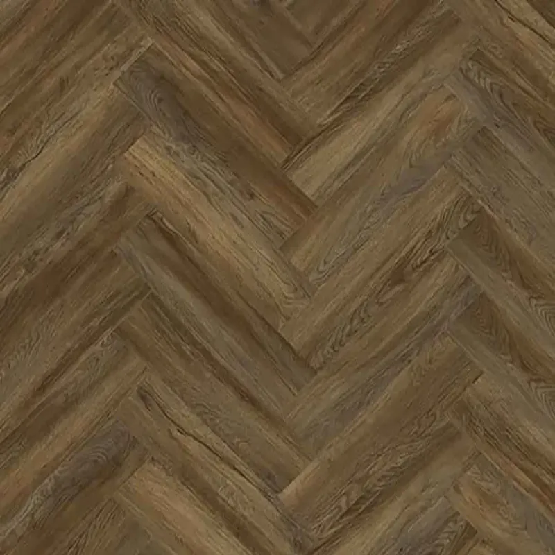 Furlong Aurora Truckee Oak Herringbone H82871 Dry Back LVT