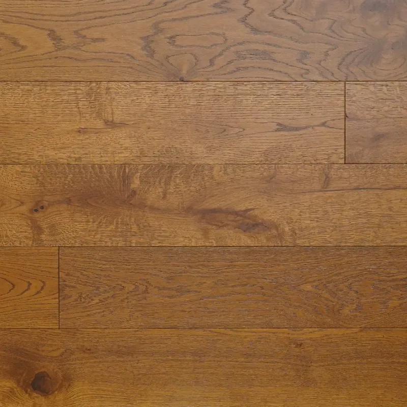 Furlong Emerald 189 Nutmeg Stain Rustic Brushed and UV Oiled 11164 Engineered Wood Flooring